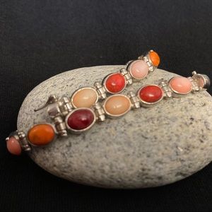 Gemstone Link Bracelet